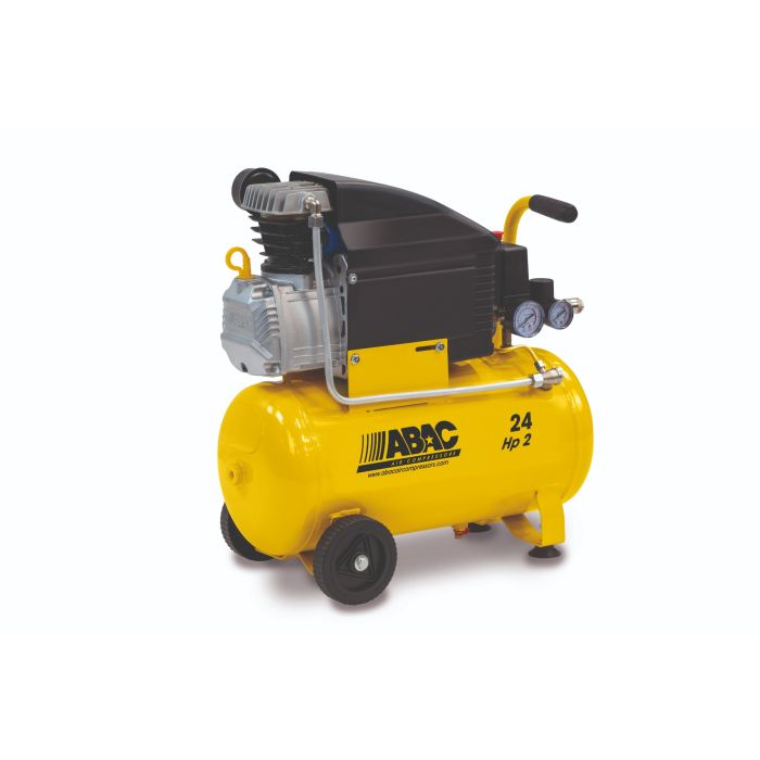 ABAC Pole Position B20 Baseline 2Hp, 24Ltr (230V) (c.f.m. - 7, L/min. - 198)