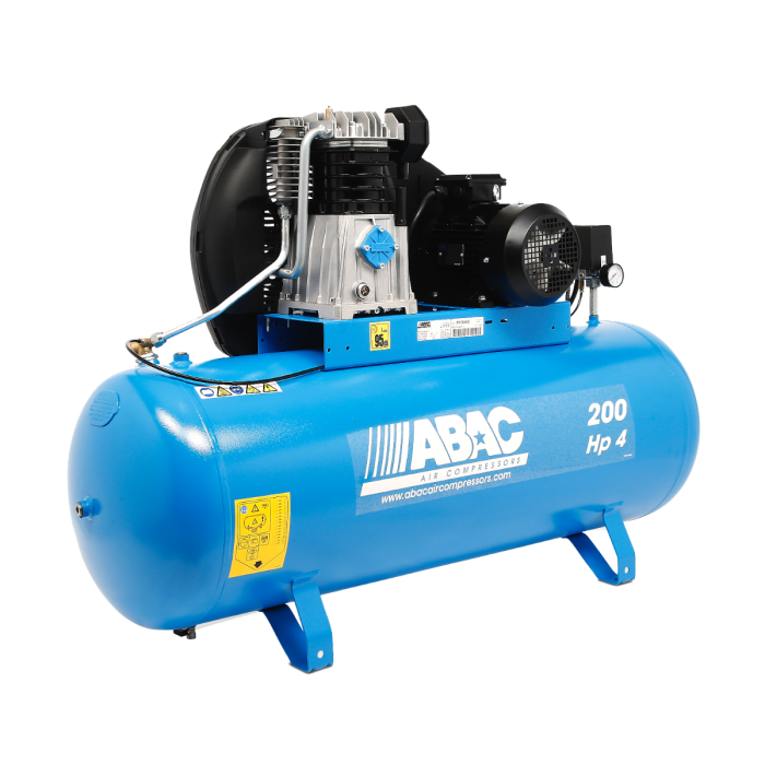 ABAC Pro A49B 200 FT4 4Hp, 200Ltr (400V) (c.f.m. - 20, L/min. - 566)