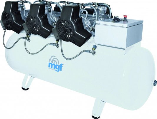 MGF 500/150 Trio Prime T3 - 400V (c.f.m. @5Bar - 47.4, L/min. @5Bar - 1350) - The Compressor Warehouse