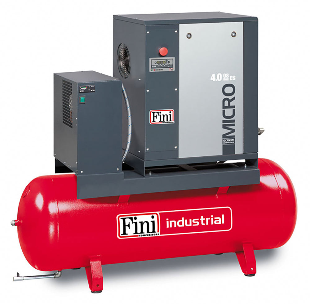 FINI MICRO 408-200 ES (With Controller) (c.f.m. - 20.5, L/min. - 580) - The Compressor Warehouse