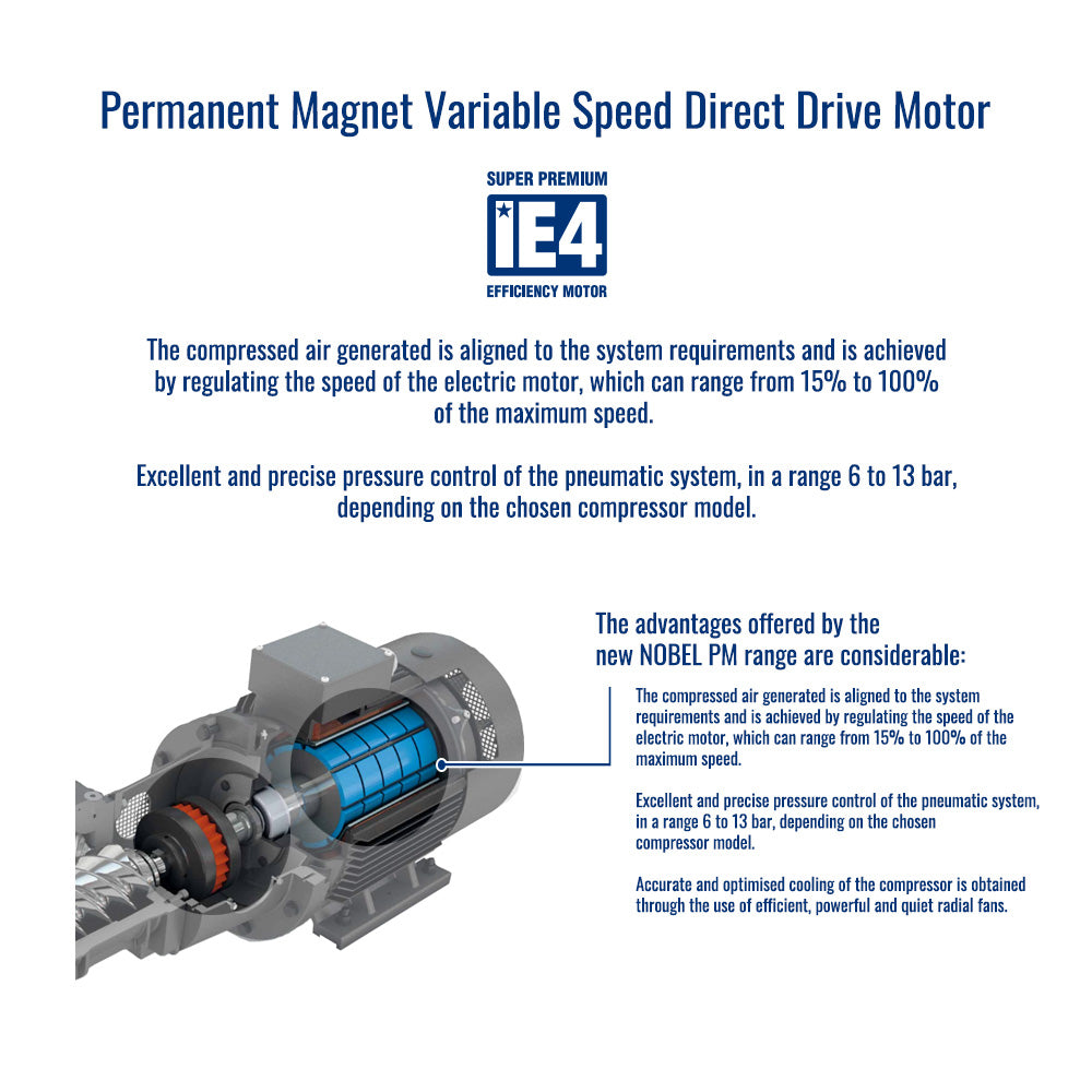 Power Systems NOBEL 2208 DV PM (LGN) (c.f.m. - 20/134, L/Min - 560/3800)