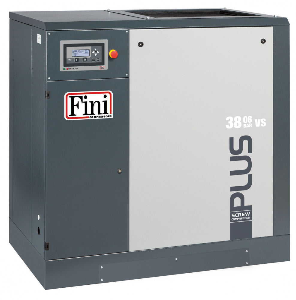 FINI PLUS 3808 VS Variable Speed (c.f.m. - 208-83, L/min. - 5900-2350) - The Compressor Warehouse