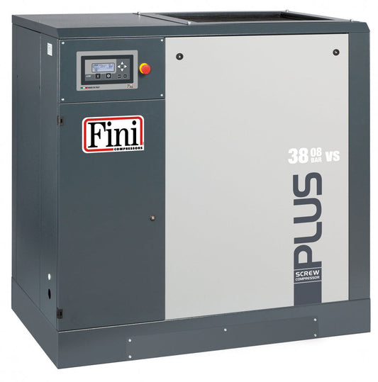 FINI PLUS 3810 VS Variable Speed (c.f.m. - 184-72, L/min. - 5200-2050) - The Compressor Warehouse