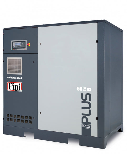 FINI PLUS 5608 VS Variable Speed (c.f.m. - 328-131, L/min. - 9300-3700) - The Compressor Warehouse