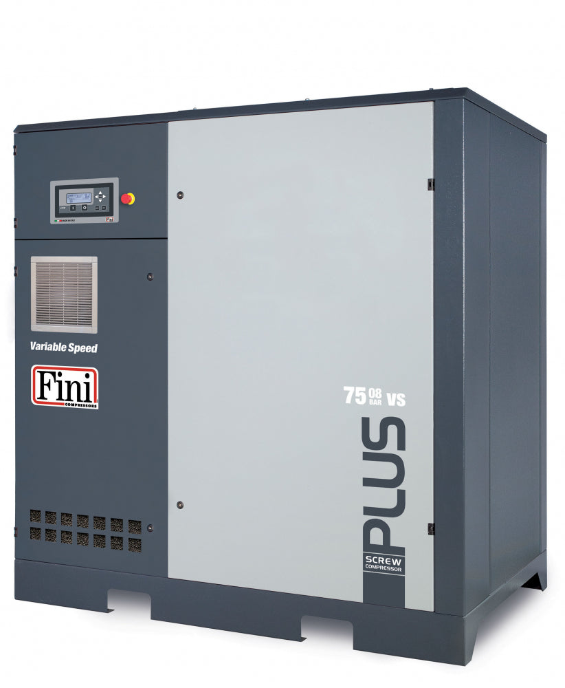 FINI PLUS 7508 VS Variable Speed (c.f.m. - 431-169, L/min. - 12200-4800) - The Compressor Warehouse