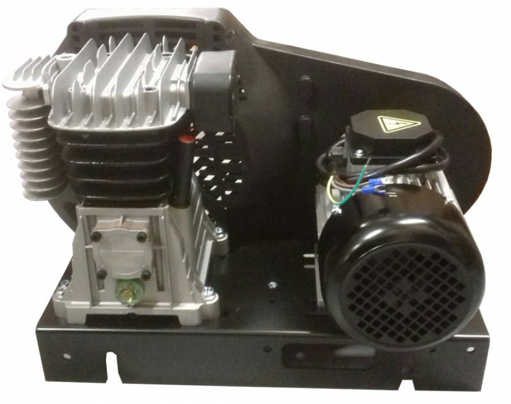 B28B/BS T3 - Base Plate, 2.2kW, 3Hp (c.f.m. - 11.3, L/min. - 320) - The Compressor Warehouse