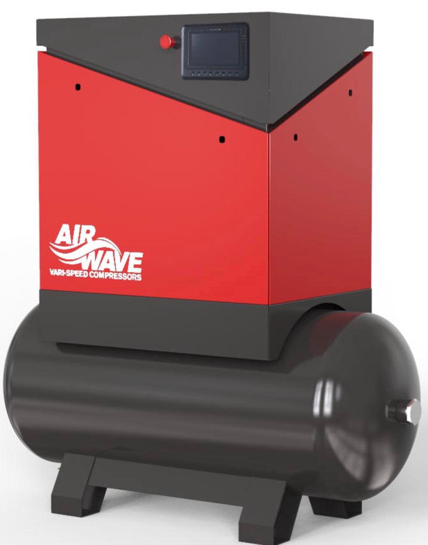 Airwave VARI-Speed, Variable Speed Compressor, 10hp/7.5Kw-400V, 40 CFM, 6-10 Bar 300L Tank Mounted